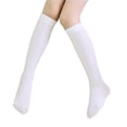 thumbnail image 1 of Qarigey 3 pares de calcetines hasta la rodilla para mujer, transpirabilidad, únicos, cómodos, versátiles, estilo pijo, calcetín, botas, manguera, Medias Tipo12, 1 of 6