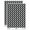 Black, variant on Arrow Rounded Corners Solid 200+ Round Stickers - Black - Gloss Finish - 0.50" Size