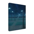 thumbnail image 4 of de Nuncques 'Nocturne in the Parc Royal' Canvas Art, 4 of 4