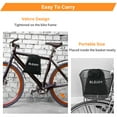 thumbnail image 6 of BLEJOY Bike Cover Waterproof Outdoor for 1-2 Bicycles, Heavy Duty 420D Oxford Fabric - Rain, Sun UV, Dust & Wind Protection - Fits Electric, Mountain, Road Bikes, 6 of 8