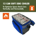 thumbnail image 5 of Ozark Trail Soft-Sided 12-Can Cooler, Blue, 5 of 10