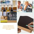 thumbnail image 2 of STOBOK Small Chalkboard Signs Black Double-Sided Wood for Home 12Pcs, 2 of 8