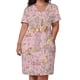 thumbnail image 3 of Vestido rosa holgado con bolsillos para mujer primavera y verano, 3 of 7