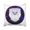 thumbnail image 1 of RYLABLUE Abstract Leo Zodiac Sign Horoscope Symbol Animal Astrology Beautiful Calendar Creative Pillowcase Cover 18x18 inch, 1 of 1