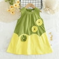 thumbnail image 6 of Ashirexll Little Girl Dresses, Girls Summer Dress, 18M-7Y Children Clothing Dress Summer Sleeveless Round Neck Dress Stylish Princess Dress, 6 of 7