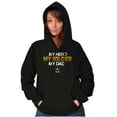 thumbnail image 3 of US Army Logo My Dad Hero Soldier Hoodie Sweatshirt Women Men Brisco Brands S, 3 of 6