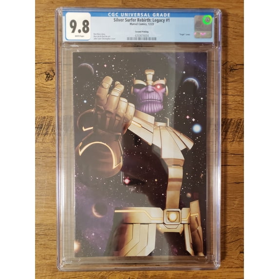 Silver Surfer Rebirth: Legacy #1 - CGC 9.8 Comic Book
