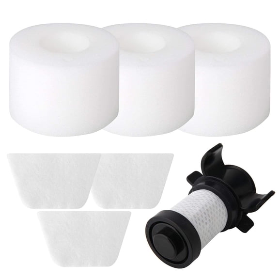 Replacement Shark IONFlex Filters for Shark IONFlex DuoClean Vacuum Replacement XPREMF100 (1 Hepa 3 Foam)