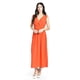 thumbnail image 5 of Vestido largo cintura smock Roman Fashion 8801-SO Naranja, 5 of 5