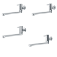 thumbnail image 1 of 4X Kitchen Faucet 180 Degree Rotation Sink Mop Pool Tap Lengthened Wall Mounted Single Cold Water Faucets, 1 of 6