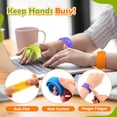 thumbnail image 2 of Pulsera Fidget KLT de juguetes sensoriales de silicona texturizada, paquete de 6, 2 of 6