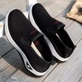 thumbnail image 4 of DeHolifer Women's Shoes Wide Arch Support Slip-On Orthowalk Sneakers Casual Breathable Walking Anti-Skid Sports Shoes, 4 of 8