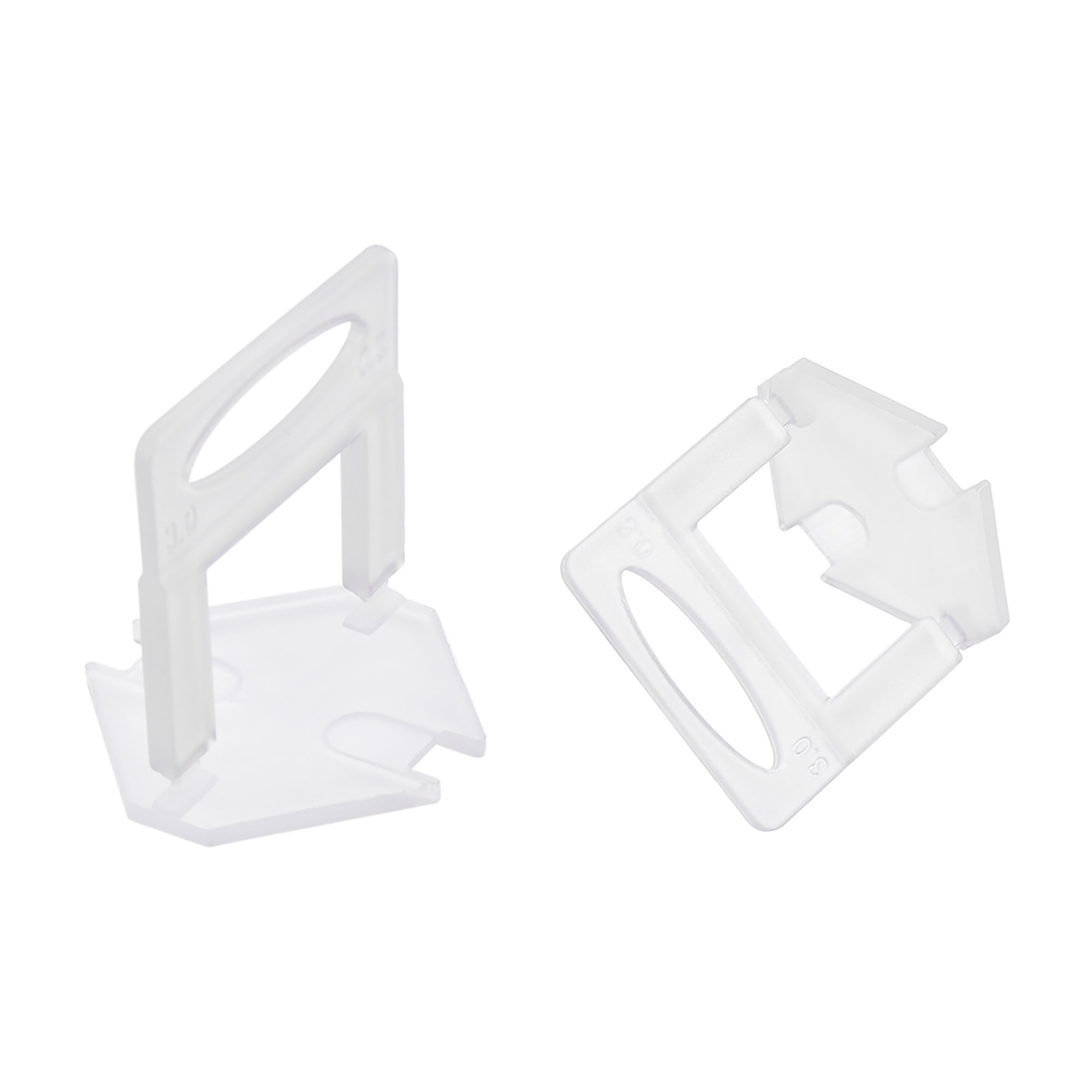 Tile Leveling System Clips, Plastic Leveler Spacers for 3mm Joint