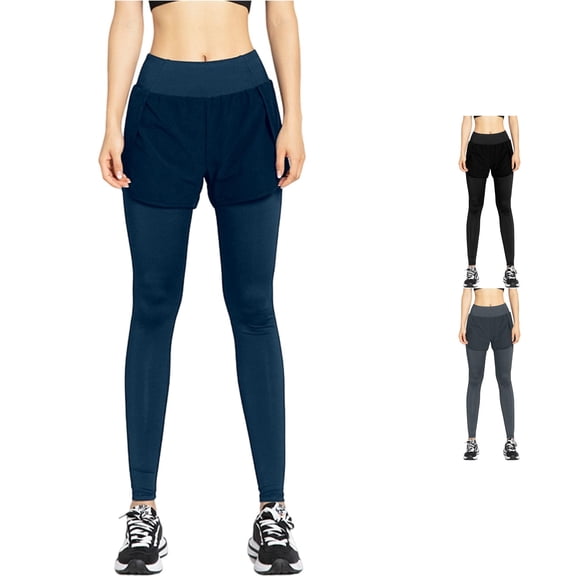 xfsWaSs Women High Waisted Leggings with Pockets Workout Yoga Pants Seamless Yoga Running Athletic Pants Comfort Stretch Active Pants