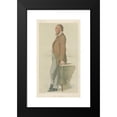 thumbnail image 2 of Théobald Chartran 12x18 Black Modern Framed Museum Art Print Titled - Polititians - Vanity Fair ‘Proper Self-Sufficiency’. Mr. Leonard Henry Courtney. September 25, 1880 (1880), 2 of 5