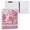 Lace Pattern, variant on Hard Shell Ring Binder With Clip Holds 200 Sheets Office Home Organization Lace Rose Floral
