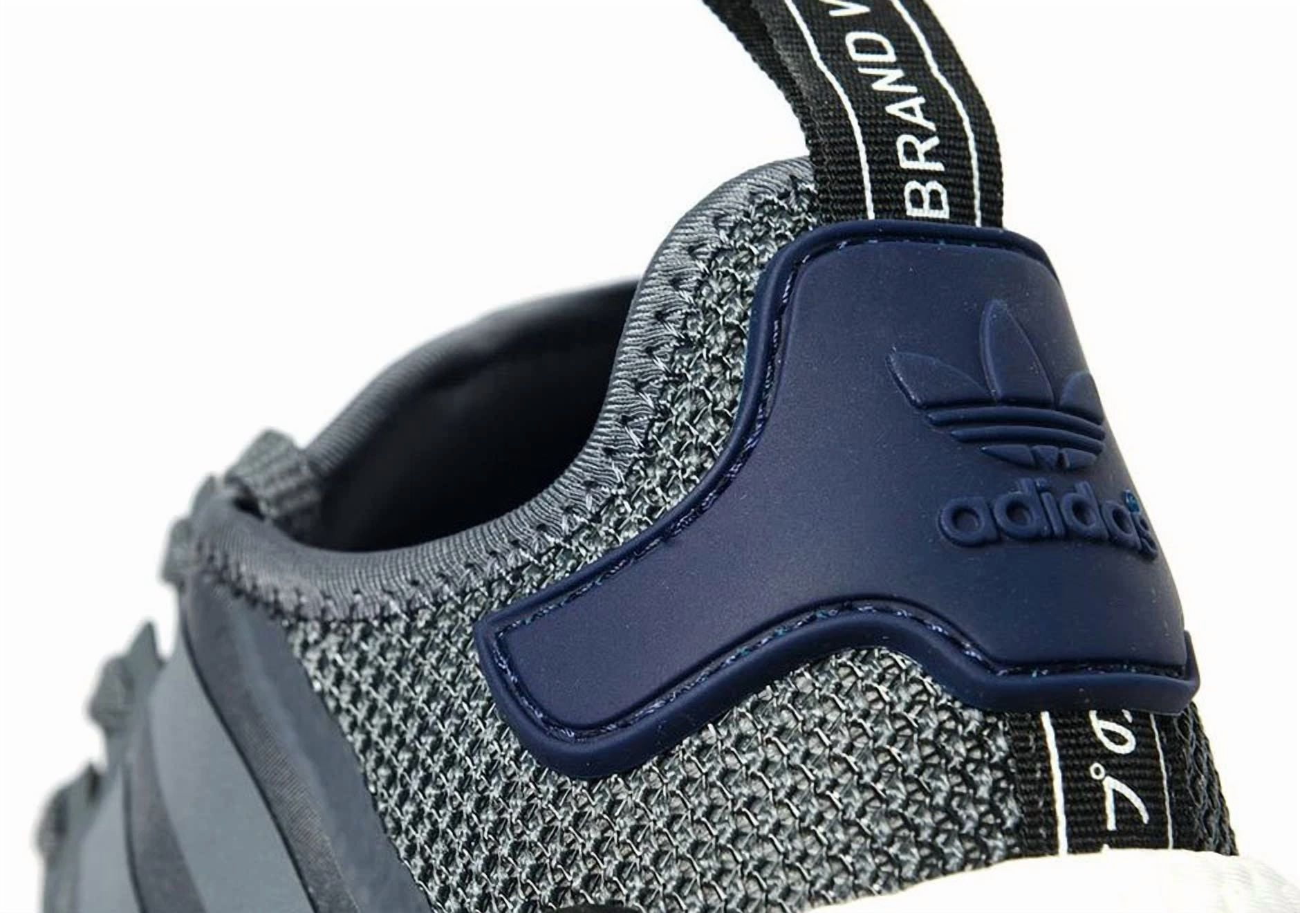 Adi das NMD R1 size Grey Navy Blue White JD S76842