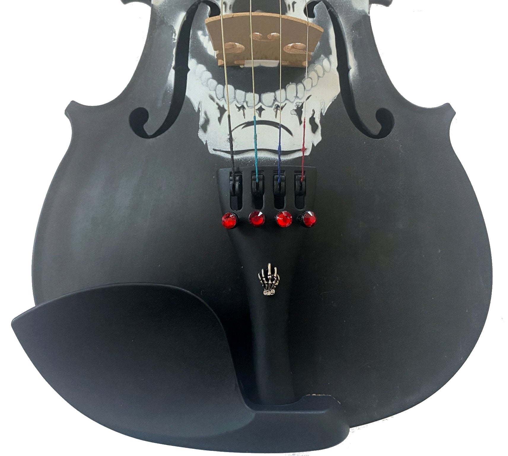 Rozanna's Skull Violin Outfit w/ Matching Carbon Fiber Bow