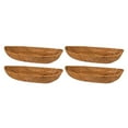 thumbnail image 3 of relayinert COCO LINER Balcony Flower Box Porch Fence Deck Replacement Liners Brown 36 Inch 2Set, 3 of 6