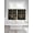 Black, variant on Beige Spring Floral Bathroom Window Curtain, Elegant Pastoral Flowers Birds Watercolor Light Filtering Coffee Kitchen Curtains, Bedroom Living Room Curtains 2 Panel 84"x63"