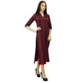 thumbnail image 1 of Phagun Abstract Bollywood Designer Rayon Kurta Ethnic Dress Tunic Kurti, 1 of 1