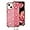 Pink, variant on Compatible with iPhone 13 Pro Max Bling Girly Case, Glitter Candy Color Crystal Clear Cover with Adjustable Hand Finger Strap Kickstand Soft TPU Protective Phone Case for Women Girl Black