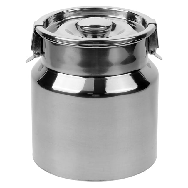 Lata de leche Cubo de leche de acero inoxidable Cubo de vino Cubo Lata de leche Jarra de leche