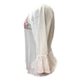 thumbnail image 2 of Blusa George Talla EG con Botones Blanco, 2 of 4
