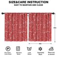 thumbnail image 2 of Blackout Kids Curtains,Red Christmas Gift and Snowflake Pattern Childrens Insulated Curtains Set Of 2,Bedroom Essentials,Toddler Room Decor 52"x63", 2 of 5