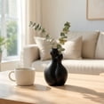 thumbnail image 5 of Luckky Elegant Two Hugging Cats Figurine with Vase Design,Minimalist Tabletop Decor Statue,Personalized Ornament for Living Room TV Cabinet,Entryway,Bedroom Modern Home Decoration, 5 of 7