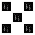 thumbnail image 1 of Aretes de perlas Minnieouse 1 par de moda ligeros accesorios para citas hermosos tallados Tipo 2, 1 of 1