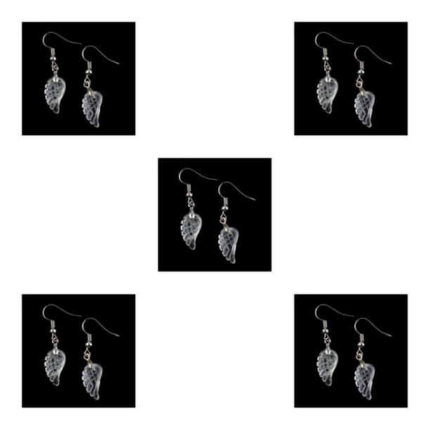 Aretes de perlas Minnieouse 1 par de moda ligeros accesorios para citas hermosos tallados Tipo 2