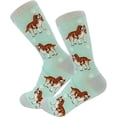 thumbnail image 2 of Happy Tails King Charles Cavalier Dog Lover Colored Socks - One Size Fits Most, 2 of 6