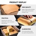 thumbnail image 2 of Shisuyan 1pc Square Baking Pan Non-stick Bread Plate Practical Kitchen Cake Pan, 2 of 9