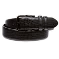 thumbnail image 2 of Men's Croco Print Feather Edged Leather Dress Belt, 2 of 4