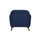 thumbnail image 4 of Sillón San Blas pata nogal - Azul Gaia Herbs Contemporáneo, 4 of 4