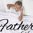 thumbnail image 3 of CafePress - Father Of The Bride Typography Lesbian Pride Rain - Soft Fleece Throw Blanket, 50"x60" for All Ages, 3 of 5