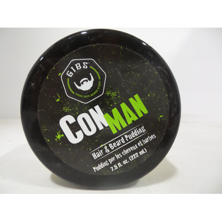 Gibs Con Man Hair Pudding, 7.5 oz (Best Hairstyles For Black Males)