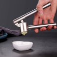 thumbnail image 5 of Garlic Press Mincer - 304 Stainless Steel Garlic Crusher & Peeler Set, Detachable, Heavy-Duty, Rust Proof Garlic Mincer Design for Extracts More Garlic Paste Per Clove, 5 of 5