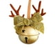 thumbnail image 2 of Adorno de piña con astas de campanas de Navidad | Colgante metálico | Multicolor | Decoración de árbol, ventana, coche | Cuerda colgante fácil | 1 Pieza | Decoración de regalo de 4,33 pulgadas, 2 of 6