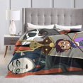 thumbnail image 2 of Owl Flannel Blanket Lightweight Cozy Bed Blankets Soft Throw Blanket Fit Couch Sofa Suitable for All Season50 X40, 2 of 6