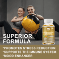thumbnail image 3 of Ashwagandha Capsules 2100mg - Organic Ashwagandha Supplement - Support Stress, Mood & Energy for Men and Women - 360 Softgels(3 PACK), 3 of 6
