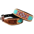 thumbnail image 2 of XSmall 9''- 13'' Dog Puppy Collar Cow Leather Adjustable Padded Canine 6036TL, 2 of 3