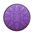 thumbnail image 7 of Hyasfey Steel Tongue Drum Compact Design Portable Easy to Use 11 Notes 6 Inches Rain Drum Musical Percussion Instrument, 7 of 7
