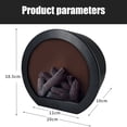 thumbnail image 2 of Fireplace Lantern Simulation Log Fire Place Lantern USB or Battery Powered Fire Lamp Realistic LED Fireplace Lantern Reusable Touch Switch Fireplace Light for Home Christmas Decoration, 2 of 9