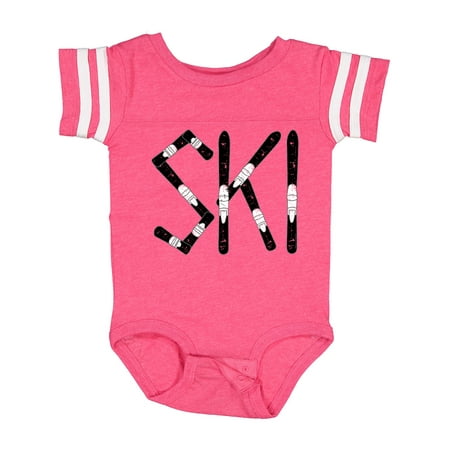 

Inktastic Ski Rough Text Gift Baby Boy Bodysuit