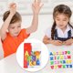 thumbnail image 3 of 26 imanes de plástico de colores con letras y números para la nevera: educativos, mejoran la inteligencia de los niños, se adhieren a pizarras blancas y neveras, divertida herramienta de aprendizaje, 3 of 4