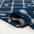 thumbnail image 4 of JONATHAN Y MOROCCAN HYPE 8 x 10 Area Rug, Aksil Moroccan Beni Souk - Navy/Cream, MOH208G-8, 4 of 6