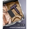 thumbnail image 3 of OSOU Ionic Hair Dryer, High-Speed Blow Dryer - 150,000 RPM Brushless Motor, 500 Million Negative Ions, Ultra-Light & Small, Smart Temp Cont, 3 of 8