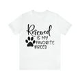 thumbnail image 1 of Women's Dog Rescue Shirt Who Rescued Who T-Shirt  Dog Rescue Gift, 1 of 4